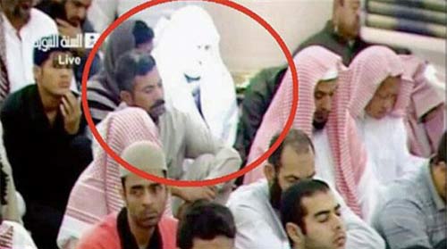 جنجال مرد نورانی در مسجد الحرام + تصاویر