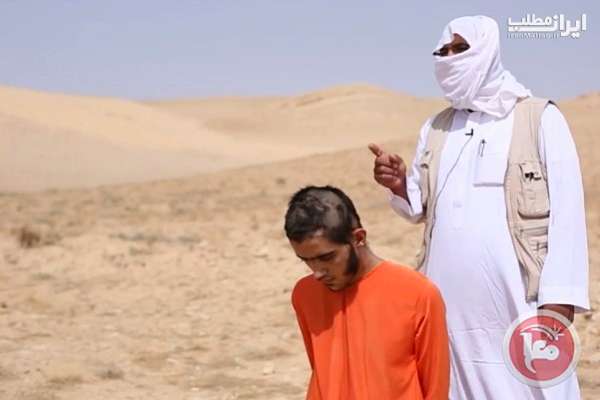 جنایات داعش اعدام با تانک عکس داعش
