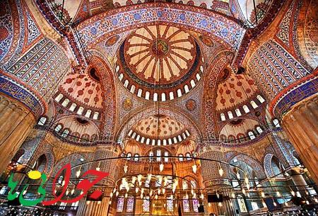 مسجد کبود,عکس های مسجد سلطان احمد,مسجد سلطان احمد در ترکیه