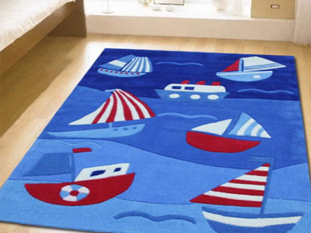 فرش با طرح بچگانه, طراحی فرش های بچه گانه