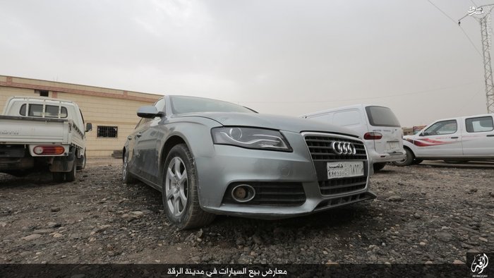 نمایشگاه خودرو داعش